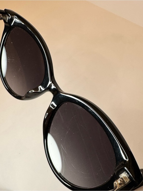 Max Mara MM Jewel II Black Cat Eye Sunglasses Classic Luxury Italy main image 4